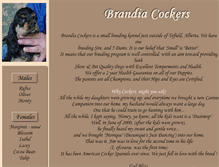 Tablet Screenshot of brandiacockers.com